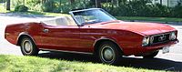 Mustang Convertible, 1973