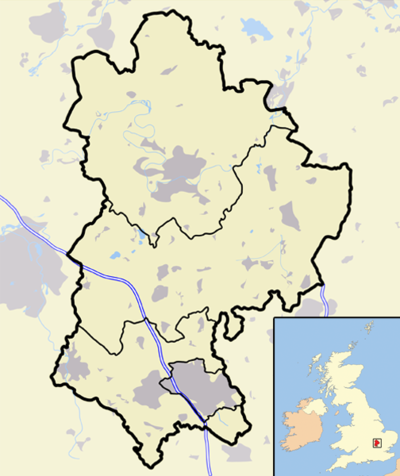 1973 Mid Bedfordshire District Council election is located in United Kingdom Bedfordshire 1974-2009