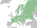 Geographical distribution of Gagea spathacea