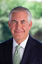 Rex Tillerson, 69. Außenminister der Vereinigten Staaten und ehemaliger Präsident der Boy Scouts of America