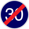 End of minimum speed limit