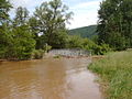 Mai 2006 in Niedersteinbach Durchfluss zum Zeitpunkt: ca. 35 m³/s[15] weitere Bilder