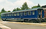 Rijtuig Plan E van de NS, gebouwd in 1955 door Beijnes en Werkspoor.