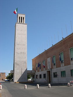 Skyline of Sabaudia