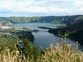 Vulkansk kratersjø, Lagoa das Sete Cidades, på São Miguel