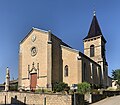 L'église de Misérieux.