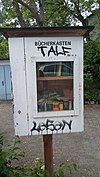 Foto des Bücherkastens in München-Ramersdorf