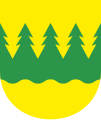 Image 21A coniferous forest pictured in the coat of arms of the Kainuu region in Finland (from Conifer)