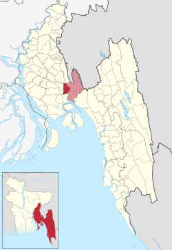 Location of Daganbhuiyan