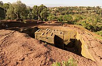 Igreja de São Jorge, em Lalibela.