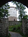 Blick zum Bergfried