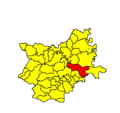 Collocatio finium municipii in Regione Mursana-Valeriana.