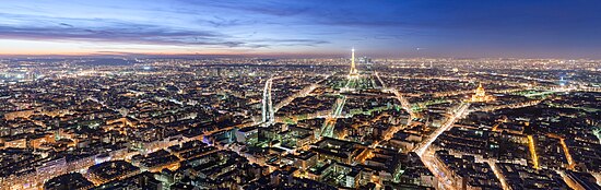 Paris skyline