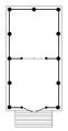 The honden's floor plan