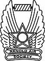 Spilla Arnold Air Society Member (AAS C/2d/1st Lt rank)