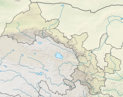 Location in Gansu