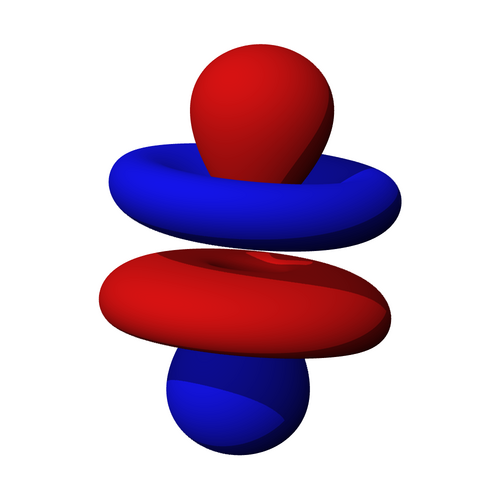 Cover Graphic: A three-dimensional representation of an atomic 4f orbital