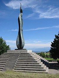 Wehrmännerdenkmal (aussi Forchdenkmal) à Küsnacht (Zurich).