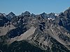 Kluppenkarkopf (2355 m, centre left)