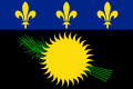 Drapeau traditionnel de la Guadeloupe française