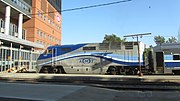 F59PHI locomotive at Lucien-L'Allier station