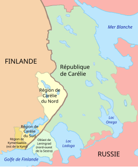 Localisation de Carélie