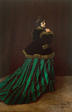 Camille im grünen Kleid (Claude Monet)