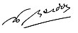 Signature de André Bardon