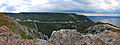 The Cabot Trail viewed from the Skyline Hiking Trail