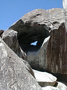 Rock formation at The Baths