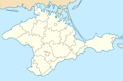 Krasnokamianka is located in Crimea