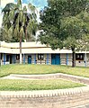 Image 3A classroom block with schoolbag racks in Western Sydney, Australia (from School)