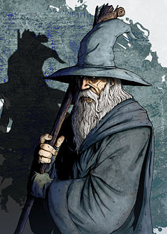 Gandalf, by 'Nidoart', 2013