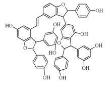 Vitisin B (resveratrol tetramer).PNG