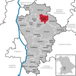 Inchenhofen - Localizazion