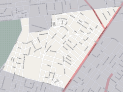 Street map of Las Acacias