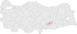 Adıyaman na mapě