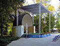 Kurpark, Musikpavillon von Mauriz Balzarek, erbaut 1907[Anm. 7]