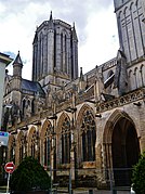 Kathedrale von Coutances, hoher früh­gotischer Vierungsturm