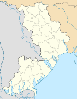 Vyshneve is located in Odessa Oblast