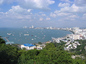 Skyline of പട്ടായ Pattaya