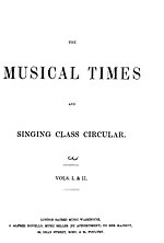 Thumbnail for The Musical Times