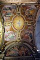 The frescos of Giovanni Battista Ricci in the anteroom: the Holy Spirit and the Evangelists.