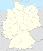 Deutschlandkarte, Position der Stadt Herford hervorgehoben