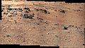 "Rocknest" sand patch in Aeolis Palus - between "Bradbury Landing" and Glenelg (September 28, 2012).