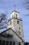 Lüdenscheid, Kirchturm der Ev. Kreuzkirche