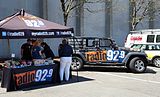 The Radio 92-9 street team in Cambridge, Massachusetts, sampling products from Whole Foods Market