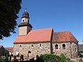 Vue de l'église de Grubo, XIIIe siècle