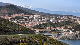 Vue générale de Port-Vendres.