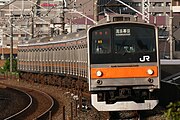 205系5000番台 （2019年9月15日 北朝霞駅 - 西浦和駅間）